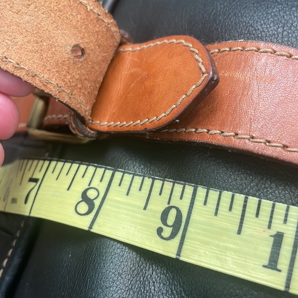 I Magnin Vintage Made in Italy Beautiful Black Leather Bag also Crossbody - Picture 10 of 16